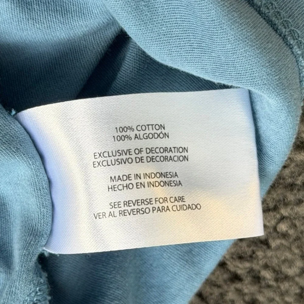 Banana Republic Luxe Touch Tee Mens XL Light Blue 100% Cotton Short Sleeve Shirt